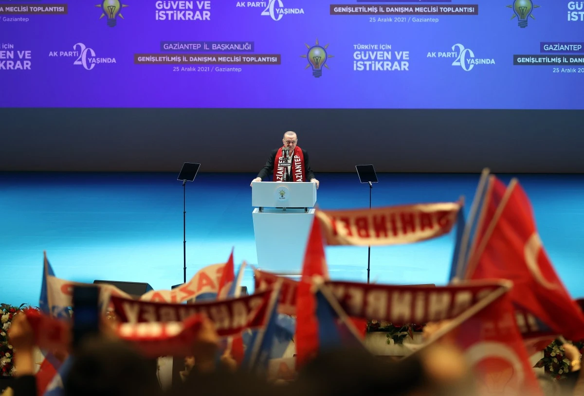 Gaziantep'ten Cumhurbaşkanı Recep Tayyip Erdoğan kareleri