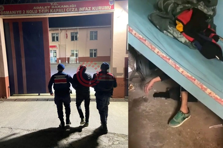 19 yıl hapis cezasıyla aranıyordu, çekyat altında yakalandı