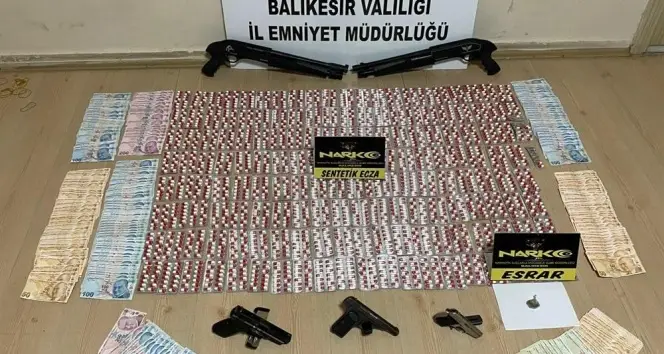 4 ilde uyuşturucu tacirlerine şafak operasyonu