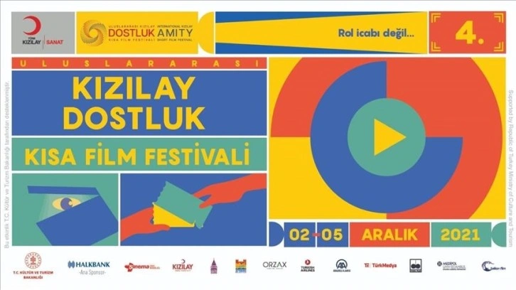 4. Uluslararası Kızılay Dostluk Kısa Film Festivali'nin filmleri çevrim içi yayınlanacak