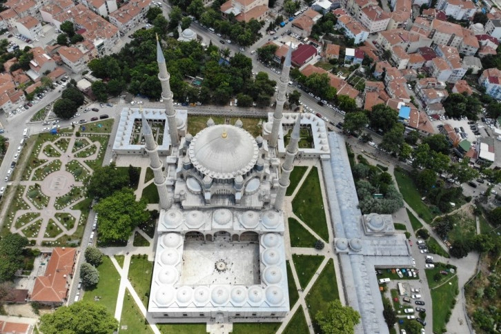 446 yıllık tarihi Selimiye Camii’nde 40 ay sürecek restorasyon başladı