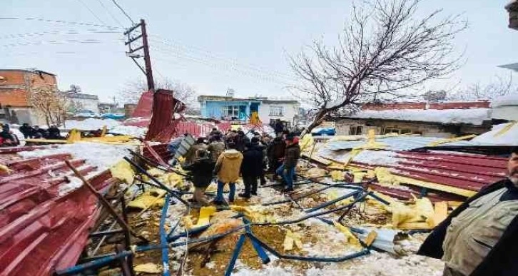 Adıyaman’da çatı çöktü: 1 ölü, 1 yaralı