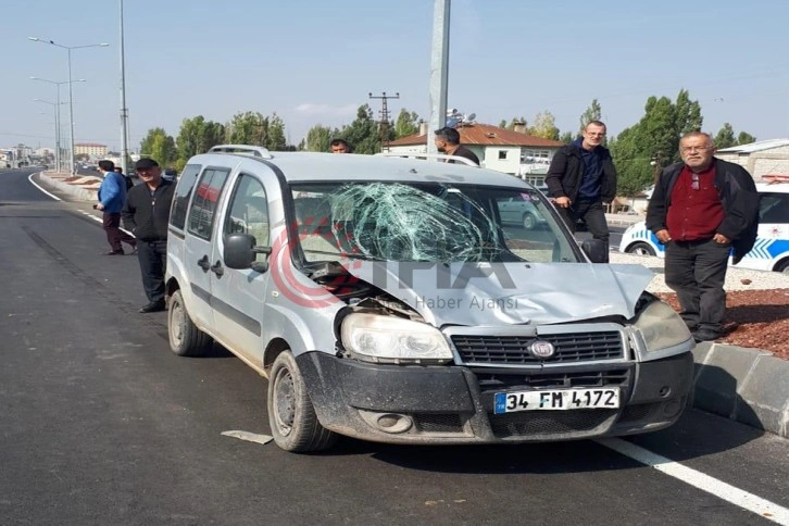 Ağrı’da trafik kazası; 1 ölü, 1 yaralı