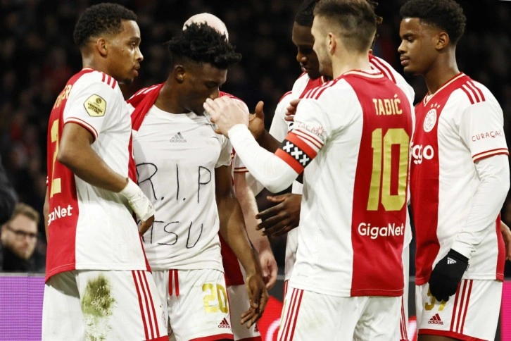 Ajaxlı oyuncu Kudus golünü attı, Atsu'yu andı