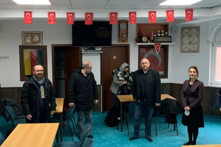 Almanya’da ırkçı saldırıya uğrayan camiye eyalet müsteşarından ziyaret