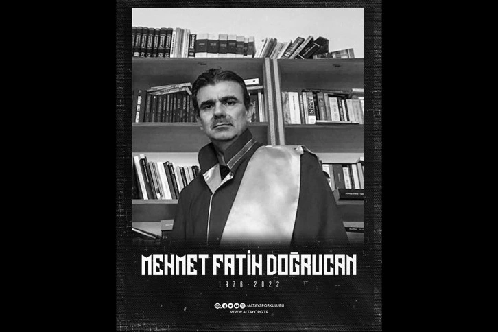 Altay’dan Mehmet Fatih Doğrucan için başsağlığı mesajı