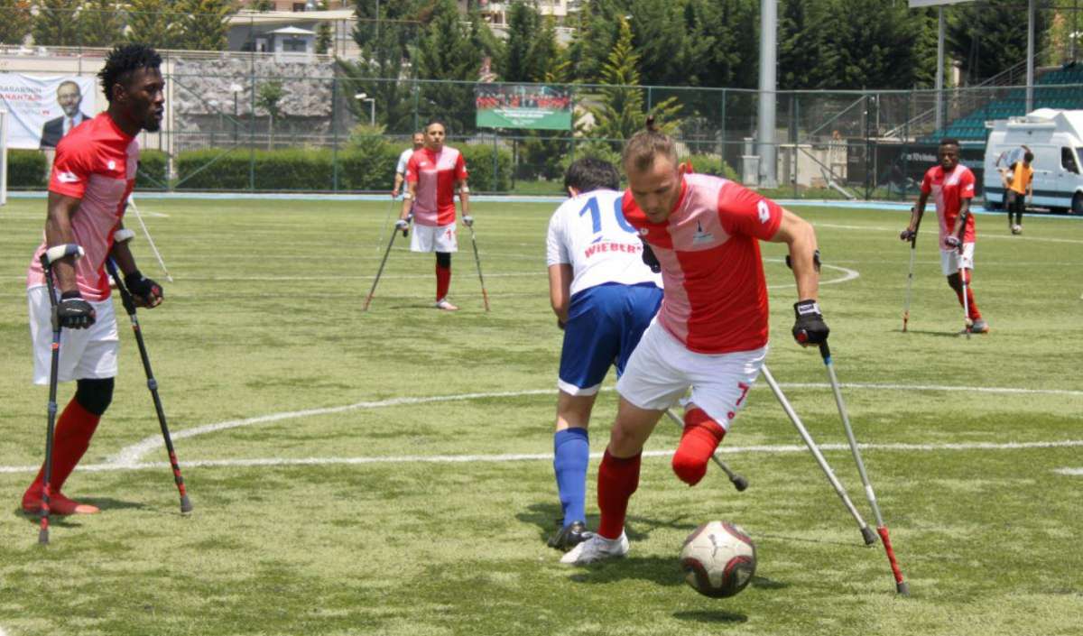 Ampute Futbol Süper Ligi'nde 3. gün maçları oynandı