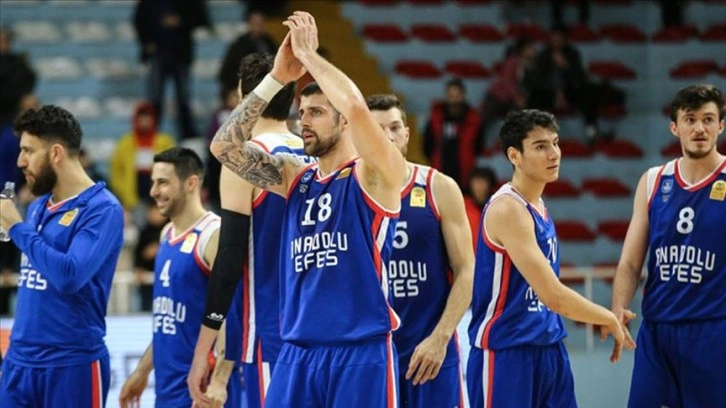 Anadolu Efes, THY Avrupa Ligi'nde yarın Olympiakos'u konuk edecek