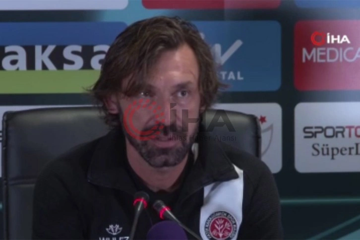 Andrea Pirlo: 'Disiplinden kopmadık ama istediğimiz sonucu alamadık'