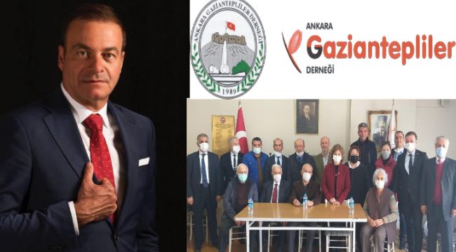 ANKARA GAZİANTEPLİLER DERNEĞİ’NDE YENİ BAŞKAN MEHMET GÜRPINAR