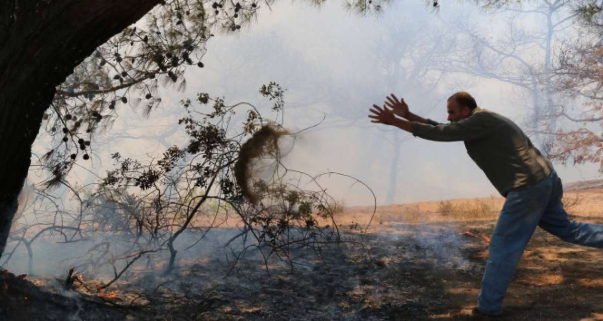 Antalya'da korkutan orman yangını