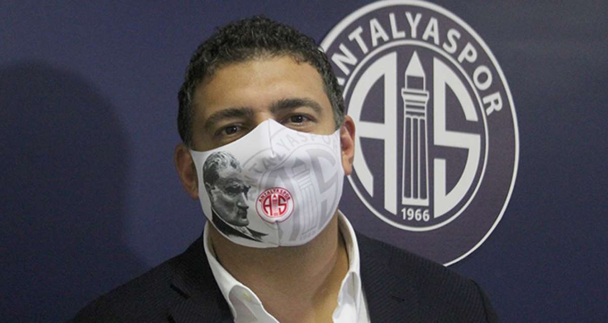 Antalyaspor'da Başkan Ali Şafak Öztürk istifa etti