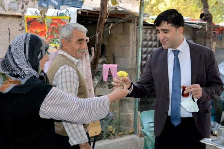  Araban Kaymakamı Sevgili, halkla buluşuyor