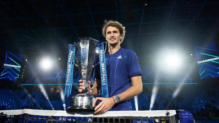 ATP Finalleri'nde kupanın sahibi Zverev oldu