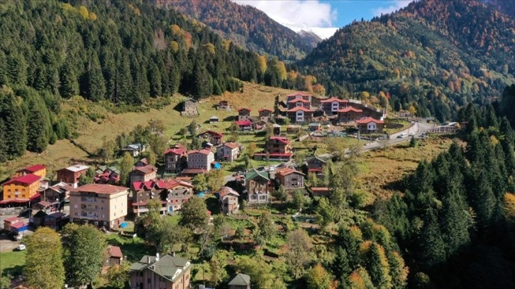 Ayder'de kentsel dönüşüm kapsamında ilk yapılar kışın hak sahiplerine teslim edilecek