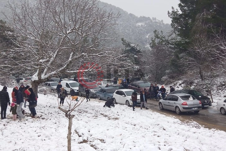 Aydın’a kar gelmeyince vatandaşlar kara gitti