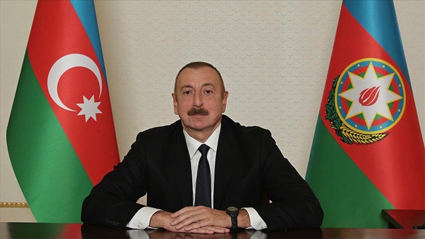 Azerbaycan Cumhurbaşkanı Aliyev: Azerbaycan 44 günde tarihi bir zaferle topraklarını kurtardı