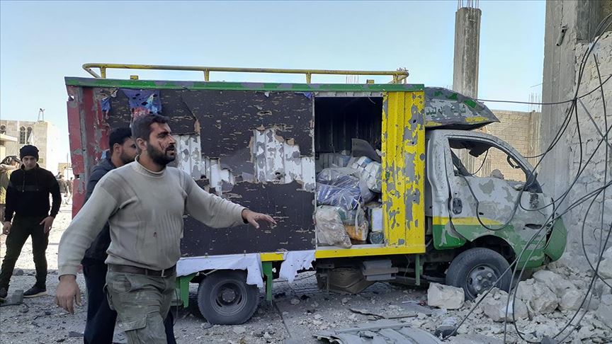 Bab’da bombalı terör saldırısı: 5 ölü 18 yaralı