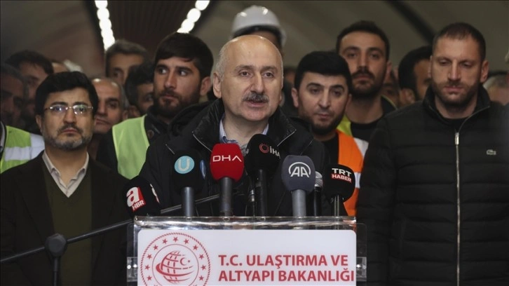 Bakan Karaismailoğlu: Ocak ayının ortasında Kağıthane-Havalimanı metro hattımızı hizmete vereceğiz