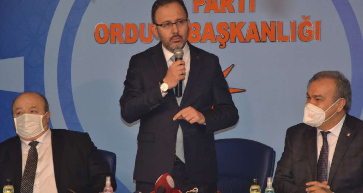 Bakan Kasapoğlu: “Gençlerimizden umutluyuz”