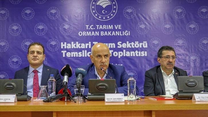 Bakan Kirişci: Tarımı desteklemeye devam edeceğiz