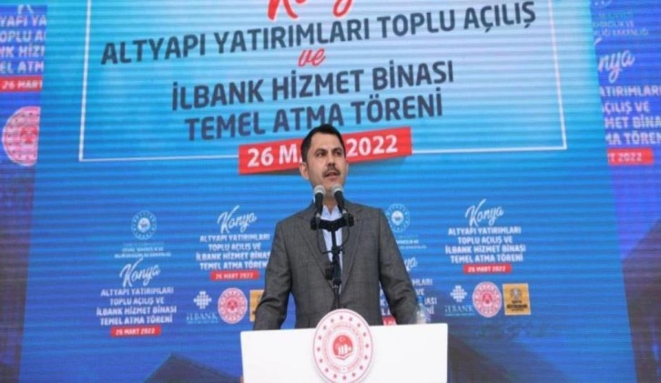 Bakan Kurum: Şu an yaşadığımız şey bir devrimin sancıları