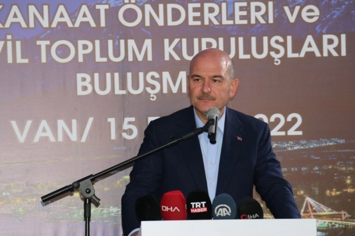 Bakan Soylu: 'Bunun adı devrimdir, sahibi Cumhurbaşkanı Recep Tayyip Erdoğan'dır'