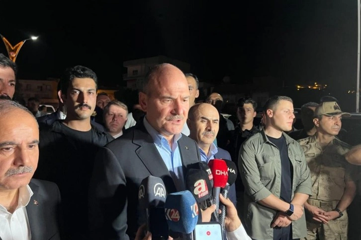 Bakan Soylu: 'Kaza ile ilgili iki gözaltımız var'