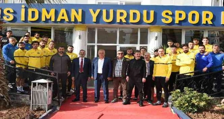 Başkan Bozdoğan'dan Tarsus İdman Yurdu'na tam destek