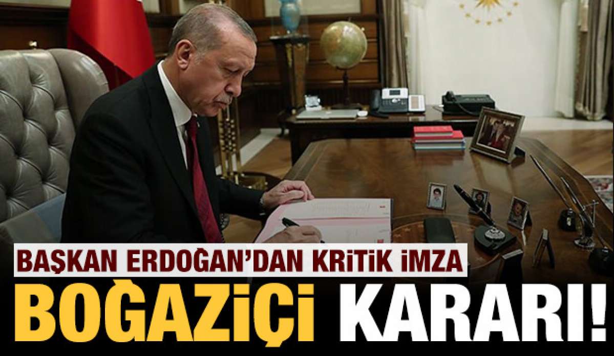 Başkan Erdoğan imzaladı! Boğaziçi'nde Hukuk Fakültesi ve İletişim Fakültesi açıldı