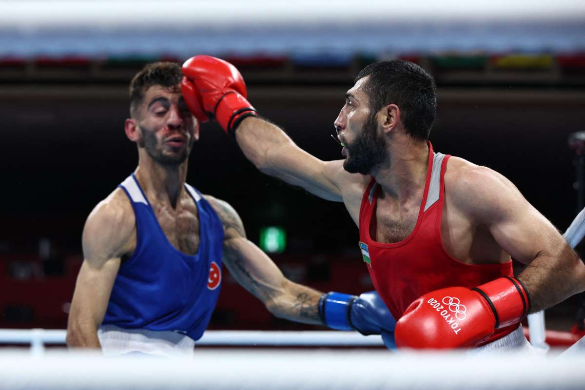 Batuhan Çiftçi, son olimpiyat şampiyonu Özbek rakibine yenilerek...