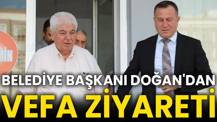 Belediye Başkanı Doğan'dan vefa ziyareti