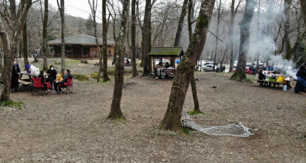 Belgrad Ormanı'nda aylar sonra piknik yoğunluğu