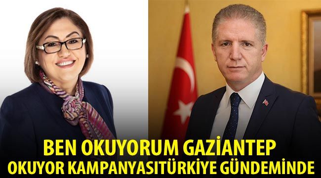 Ben okuyorum Gaziantep okuyor kampanyası Türkiye gündeminde