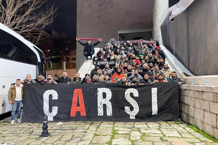 Beşiktaş: '120 taraftarımız Vodafone Park’tan Hatay’a hareket etti'