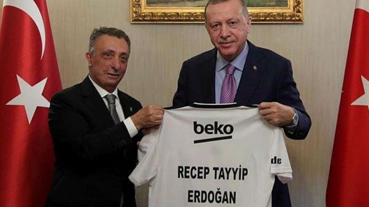 Beşiktaş Başkanı Ahmet Nur Çebi: Cumhurbaşkanımıza başarı sözü verdim