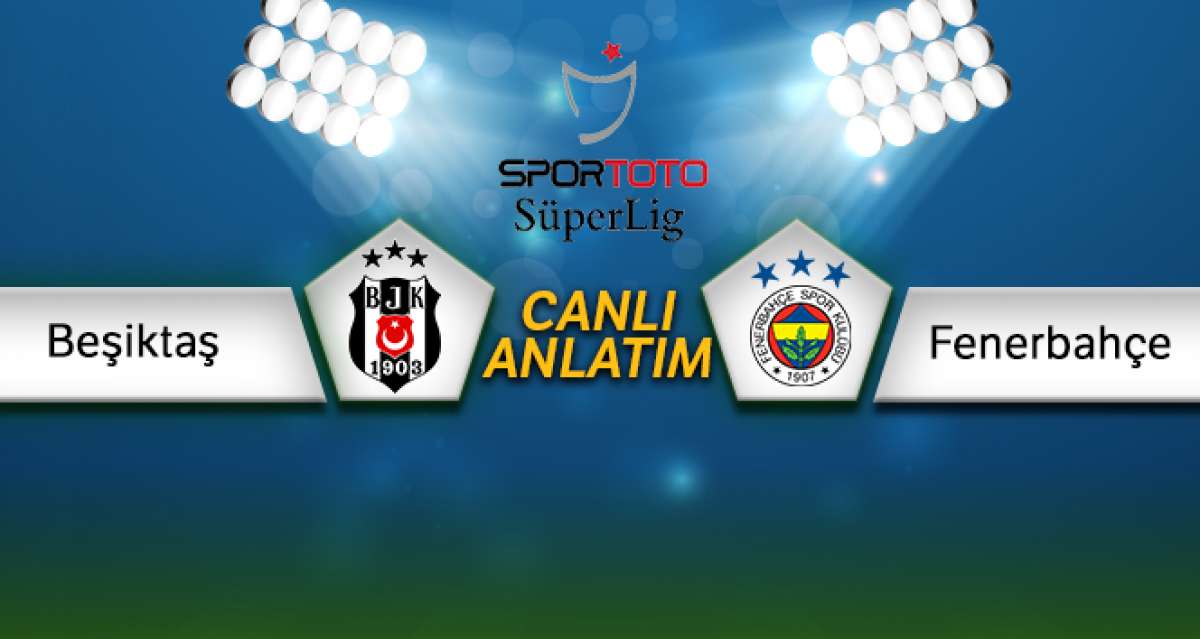 Beşiktaş- Fenerbahçe Canlı Anlatım