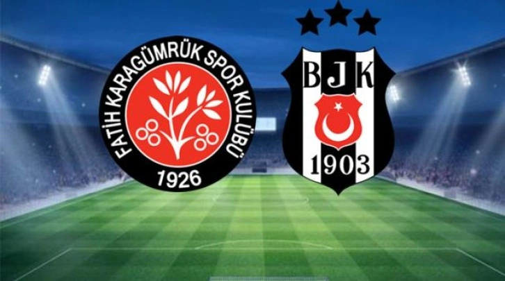 Beşiktaş'tan Karagümrük'e karşı cesur ilk 11