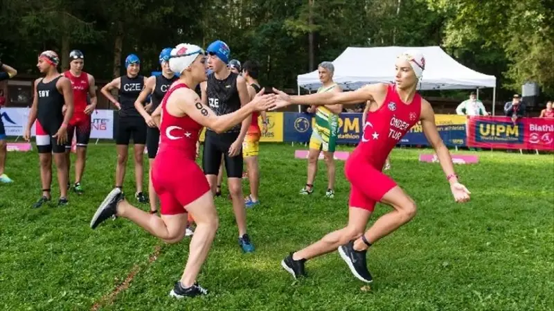 Biathle Triathle Dünya Şampiyonası’nda genç millilerden 1 altın, 2 gümüş, 2 bronz madalya