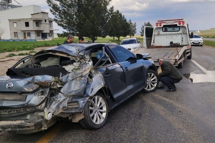 Bismil'de trafik kazası: 2 yaralı