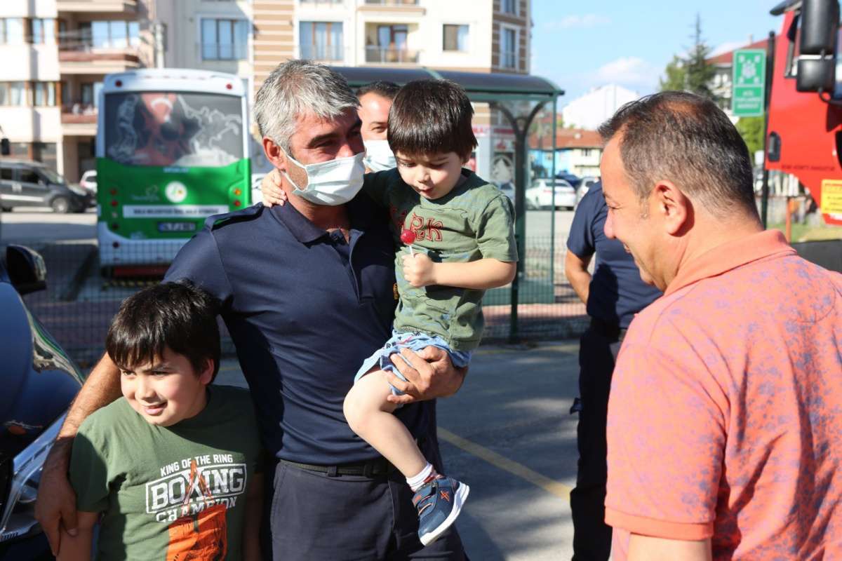 Bolulu itfaiyeci Bozkurt'u gözyaşları içinde anlattı