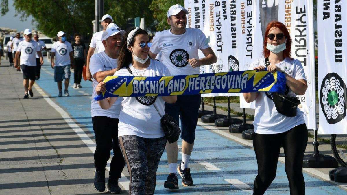 Boşnak Soykırımını unutturmamak için koştular