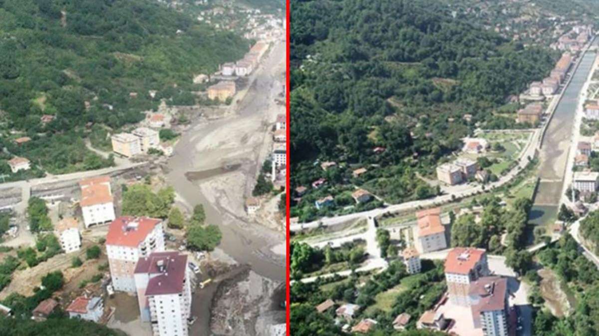 Bozkurt Belediyesi herkesi duygulandıran müzikle 'Selden önce ve sonra' paylaşımı yaptı