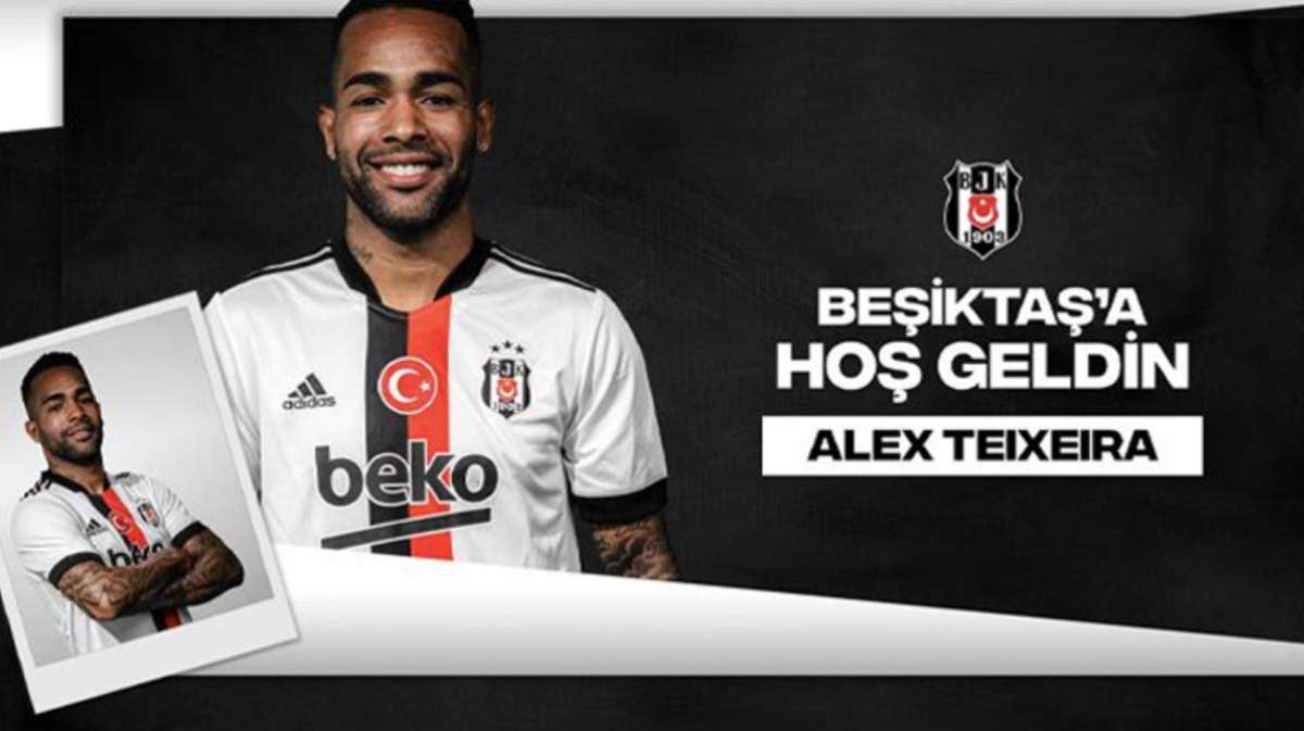 Brezilyalı yıldız Alex Teixeira, resmen Beşiktaş'ta