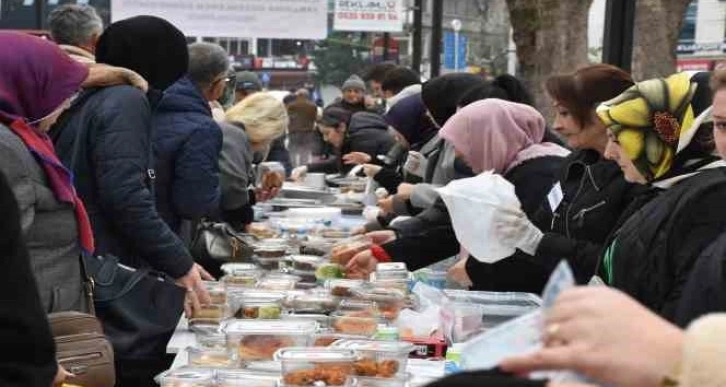 Burada satılan her şey depremzedeler için