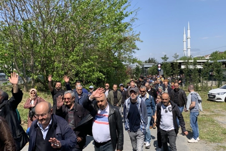 Büyük İstanbul Mitingi öncesi Marmaray’da yoğunluk yaşandı