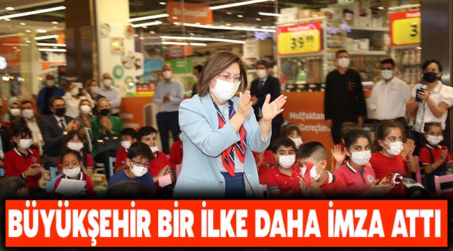 Büyükşehir bir ilke daha imza attı