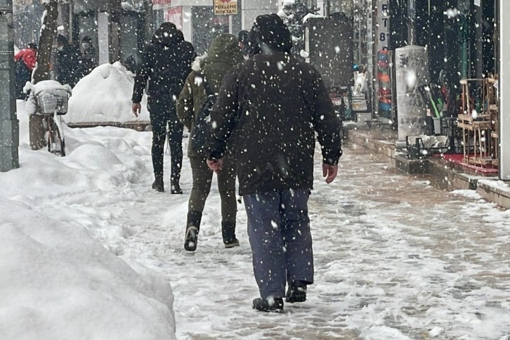 Buzlu yolda düşmemek için 'penguen yürüyüşü' önerisi