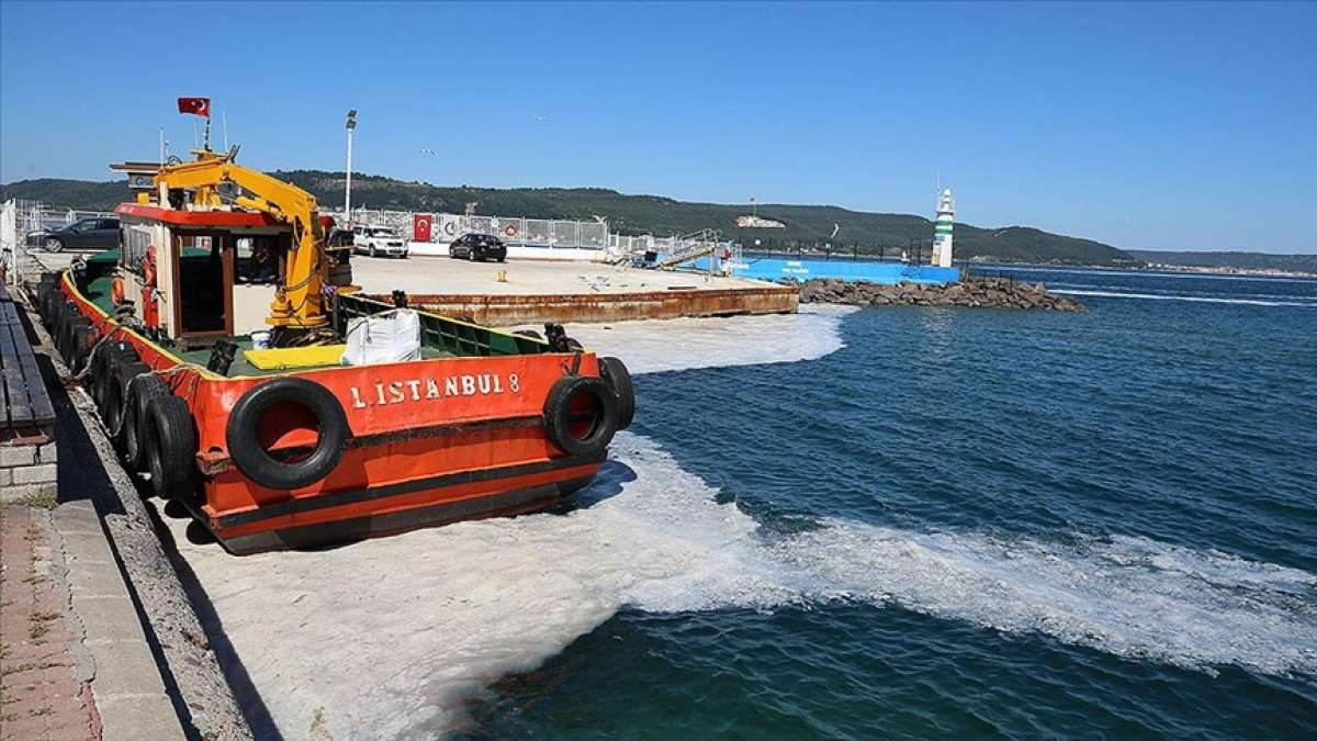 Çanakkale Boğazı'nda müsilaj yoğunluğu artıyor