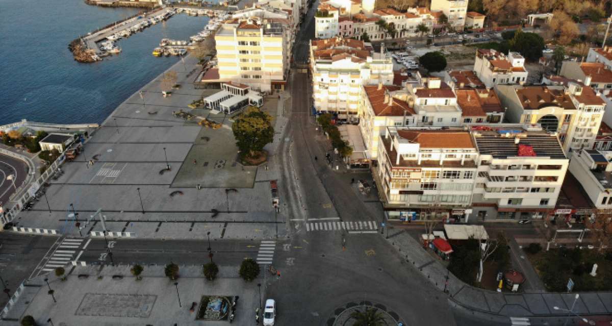 Çanakkale sahilleri korona virüs salgını nedeniyle kapatıldı